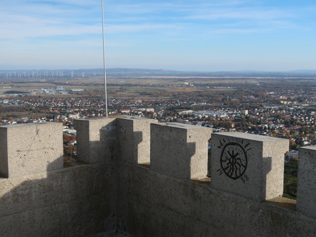 von der Jubil&auml;umswarte Richtung Osten