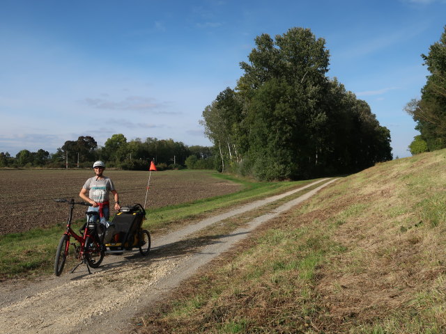 Ich und Nils zwischen D&uuml;rnkrut und Sulzbach