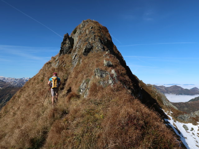Aaron zwischen Hartkaserh&ouml;he und Rossgruberkogel (11. Okt.)