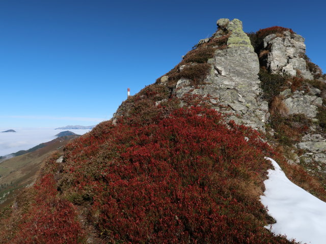 zwischen Westerachkopf und Gamsbeil (12. Okt.)