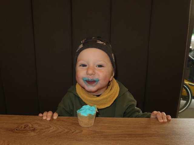 Nils im Eissalon Dolce Vita