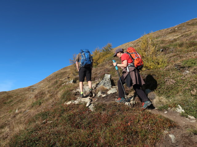 Frank und Melanie zwischen Wildbachh&uuml;tte und Gumma