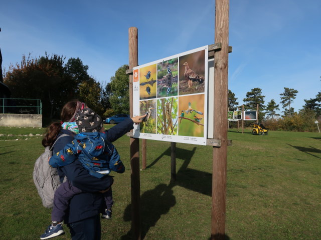 Sabine und Nils am Oberleiser Berg, 457 m