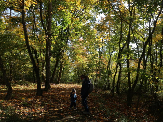 Nils und Sabine am Oberleiser Berg