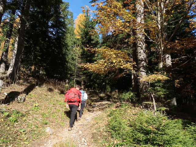 J&ouml;rg und Irene zwischen Preiner Gscheid und Gfl&ouml;tzh&uuml;tte