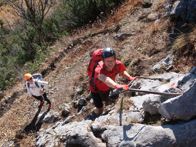 Irene und J&ouml;rg am Karl-Kantner-Steig