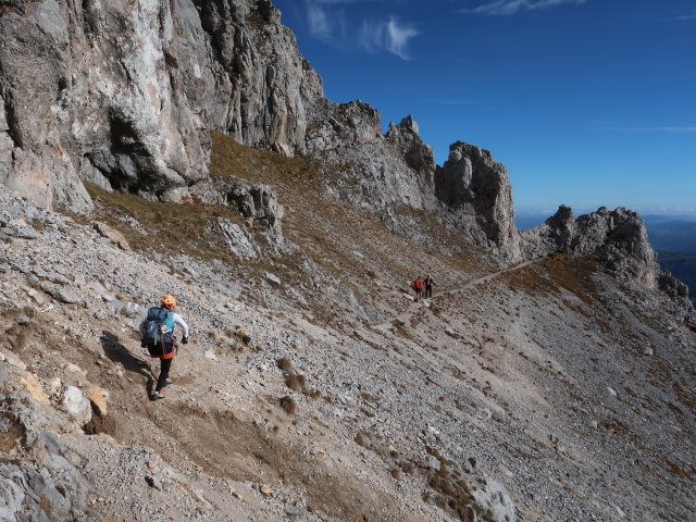 Irene, J&ouml;rg und Reinhard am Bismarcksteig