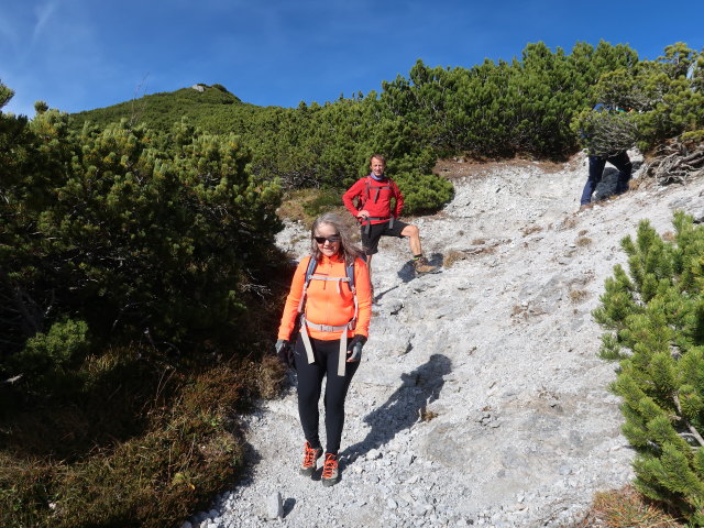Irene, J&ouml;rg und Reinhard am Waxriegel