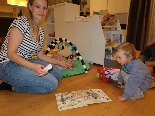 Katharina, Leona und Nils