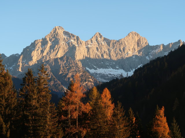 Dachsteingebirge von Mandlberg aus