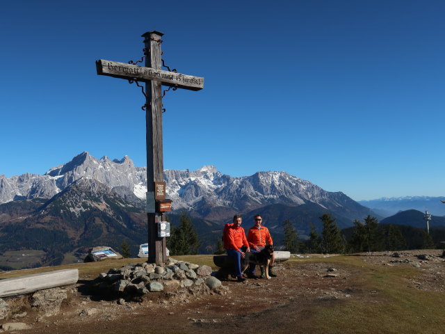 Georg und ich am Rossbrand, 1.770 m