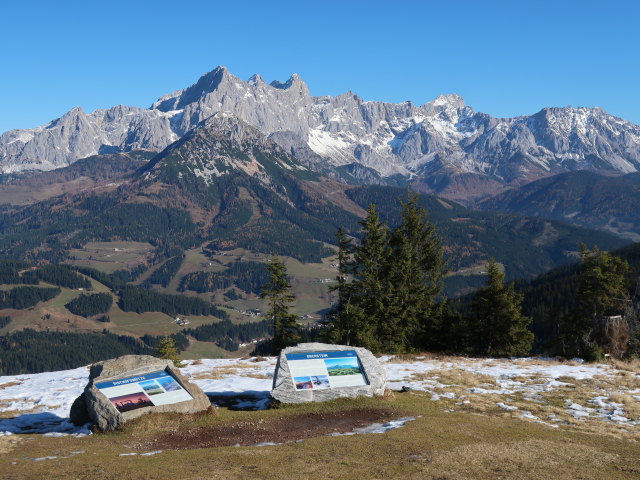 Dachsteingebirge vom Rossbrand aus