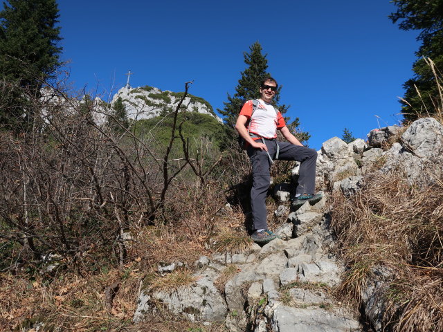 Ronald zwischen Steinbergalm und Kampenwand