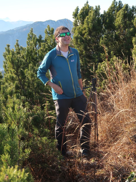 Ronald zwischen Grassauer H&uuml;tte und Hochplatte
