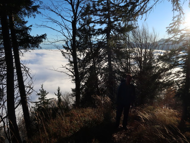 Ronald zwischen Hochplatte und Oberauer Brunstalm