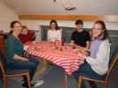 Sabine, Nils, Anja Liv, Tim und Katja Lin in unserer Wohnung