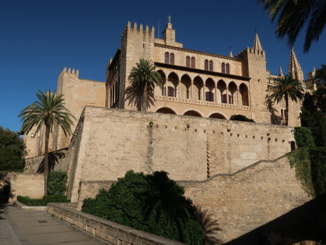Palau dels Reis de Mallorca in Palma (12. Nov.)