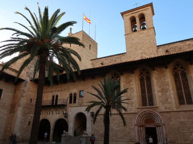 Palau dels Reis de Mallorca in Palma (12. Nov.)