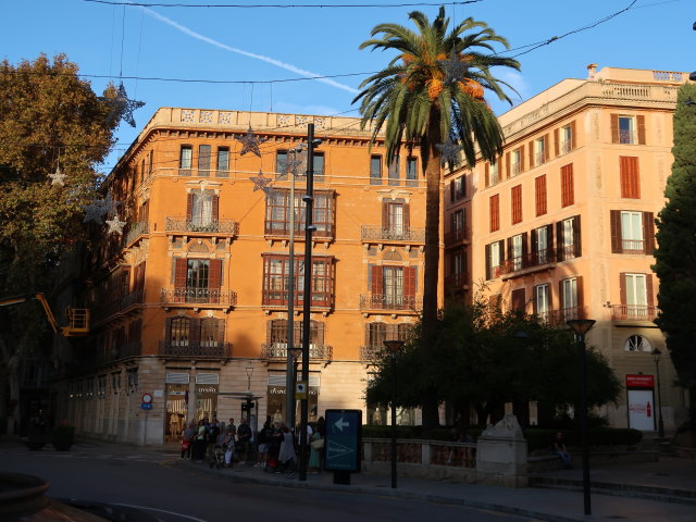 Pla&ccedil;a de la Reina in Palma (12. Nov.)