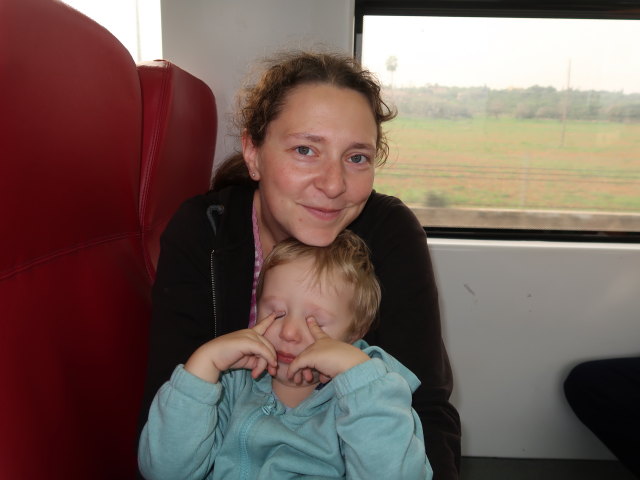 Sabine und Nils zwischen Palma und Inca (13. Nov.)