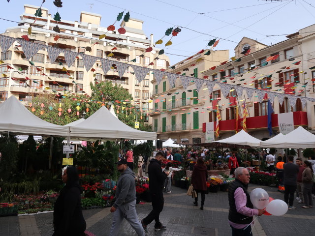 Pla&ccedil;a d'Espanya in Inca (13. Nov.)