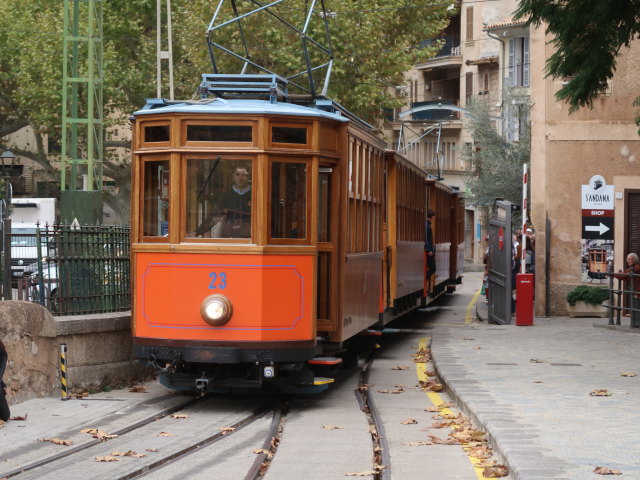 Tramvia de S&oacute;ller in S&oacute;ller (14. Nov.)