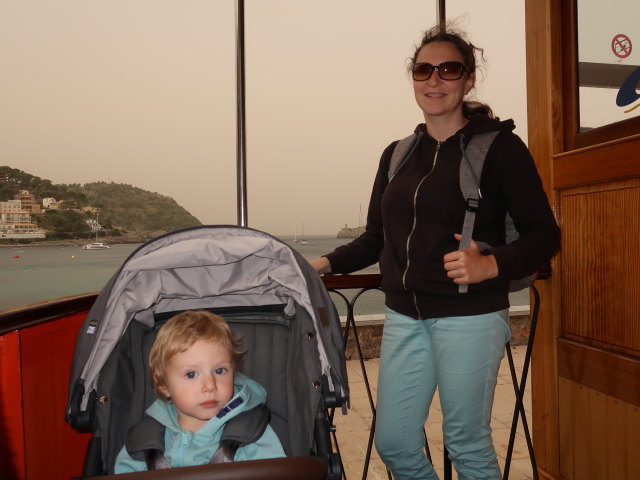 Nils und Sabine in der Tramvia de S&oacute;ller (14. Nov.)