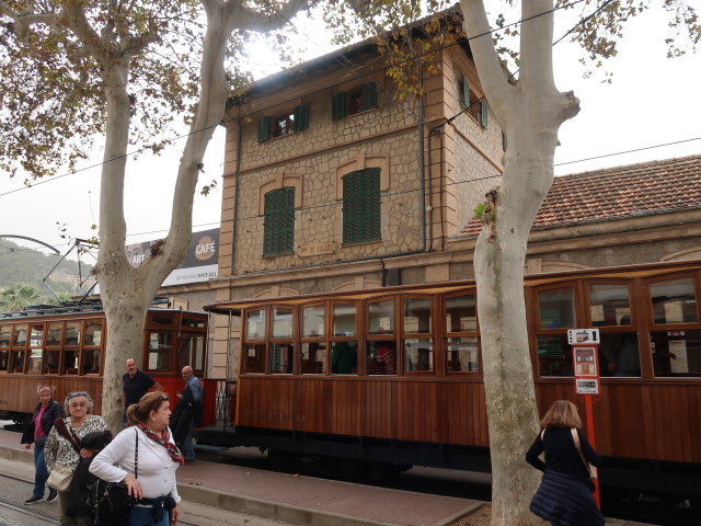 Tramvia de S&oacute;ller in Port de S&oacute;ller (14. Nov.)