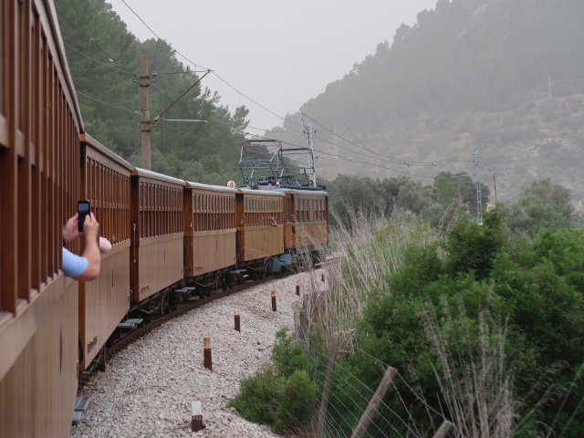 Ferrocarril de S&oacute;ller zwischen T&uacute;nel Major und Bunyola (14. Nov.)