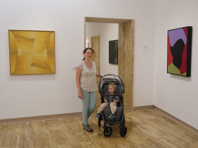Sabine und Nils im Museu Fundaci&oacute;n Juan March in Palma (14. Nov.)