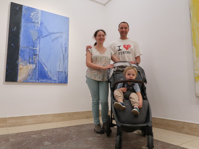 Sabine, ich und Nils im Museu Fundaci&oacute;n Juan March in Palma (14. Nov.)