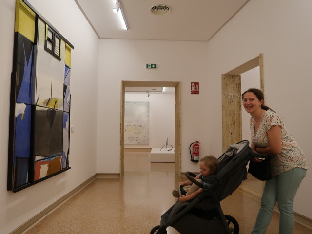 Nils und Sabine im Museu Fundaci&oacute;n Juan March in Palma (14. Nov.)