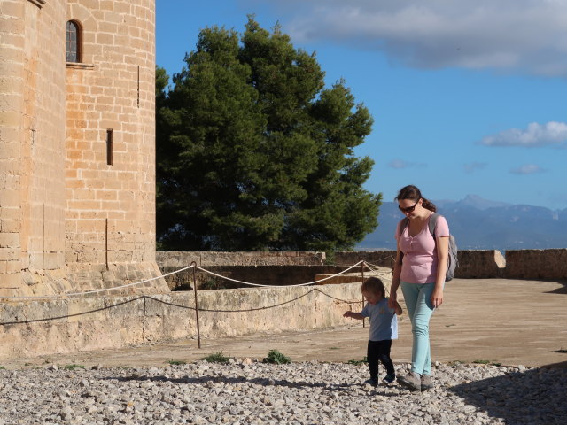 Nils und Sabine im Castell de Bellver in Palma (15. Nov.)