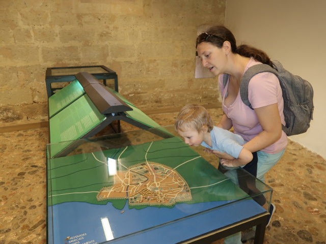 Nils und Sabine im Castell de Bellver in Palma (15. Nov.)