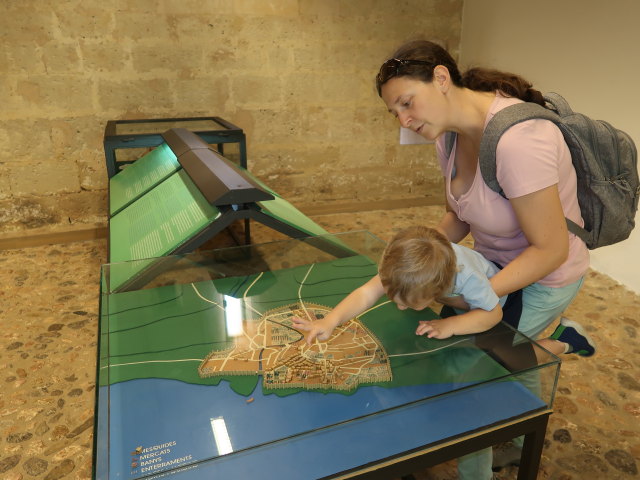 Nils und Sabine im Castell de Bellver in Palma (15. Nov.)