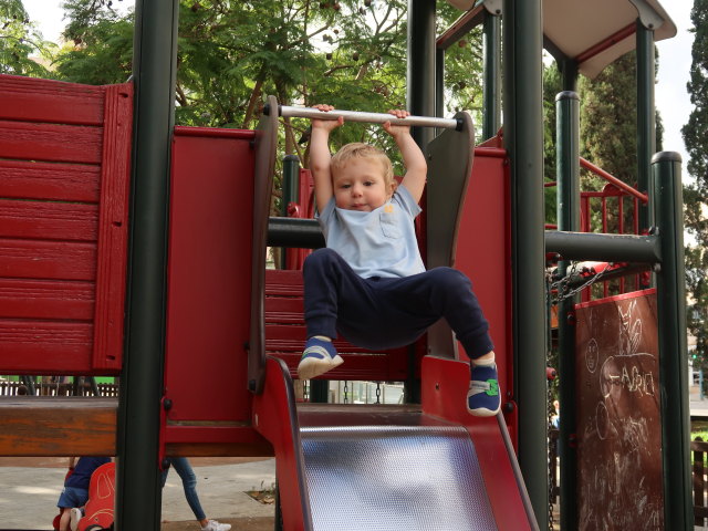 Nils im Parc Marqu&egrave;s de La S&egrave;nia 39 in Palma (15. Nov.)