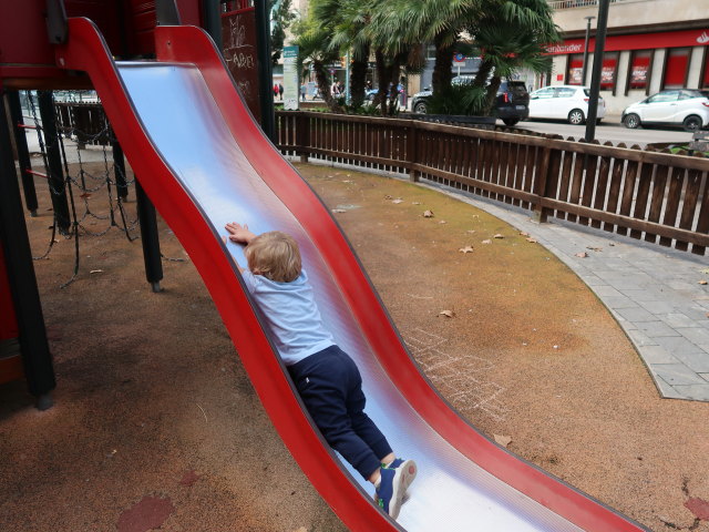 Nils im Parc Marqu&egrave;s de La S&egrave;nia 39 in Palma (15. Nov.)