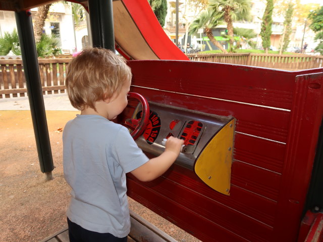 Nils im Parc Marqu&egrave;s de La S&egrave;nia 39 in Palma (15. Nov.)