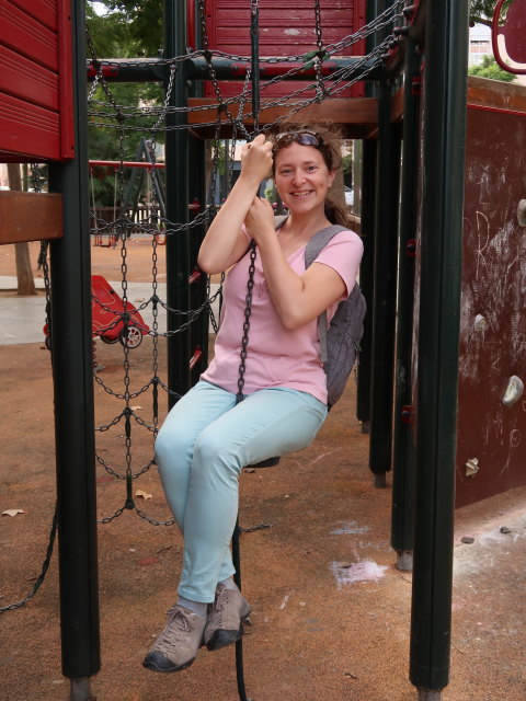 Sabine im Parc Marqu&egrave;s de La S&egrave;nia 39 in Palma (15. Nov.)