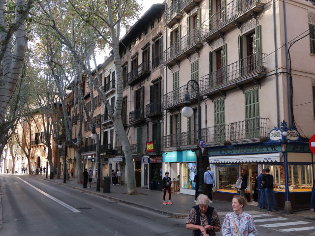 Carrer Uni&oacute; in Palma (15. Nov.)