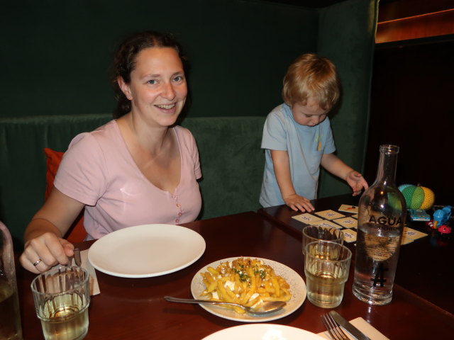 Sabine und Nils im Restaurant Andana Palma (15. Nov.)