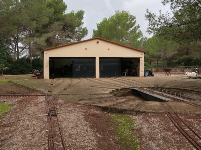 Parc Ferroviari i Museu de les Illes Balears in Es Ca&uuml;lls (16. Nov.)