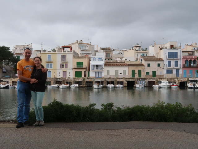 Ich und Sabine in Portocolom (18. Nov.)