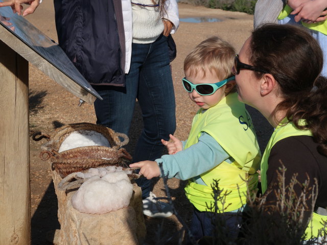 Nils und Sabine in den Salinas d'Es Trenc (19. Nov.)