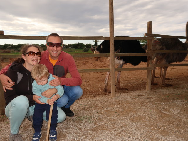 Sabine, Nils und ich in Artestruz (19. Nov.)