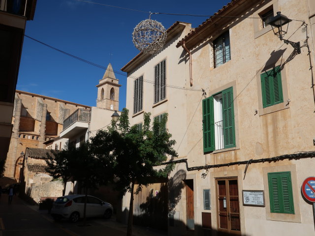 Carrer de Sant Andreu in Santany&iacute; (19. Nov.)