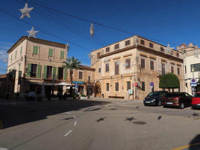 Placeta de sa Porta Murada in Santany&iacute; (19. Nov.)