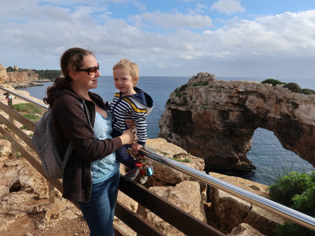 Sabine und Nils beim Es Pont&agrave;s (20. Nov.)
