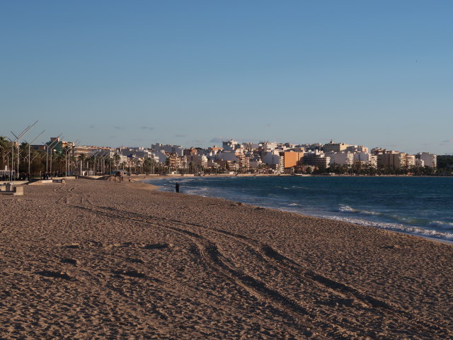 Platja de s'Arenal in Palma (22. Nov.)