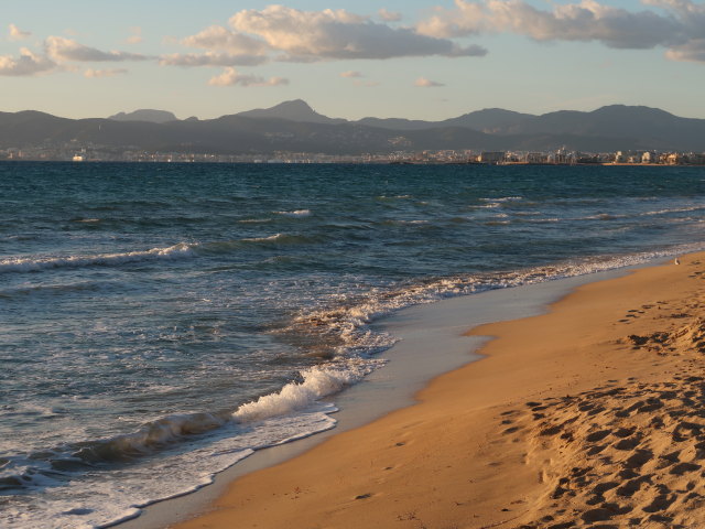 Platja de s'Arenal in Palma (22. Nov.)